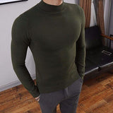 Sweater de Malha - Corte Slim e Conforto Uniforme para Camadas
