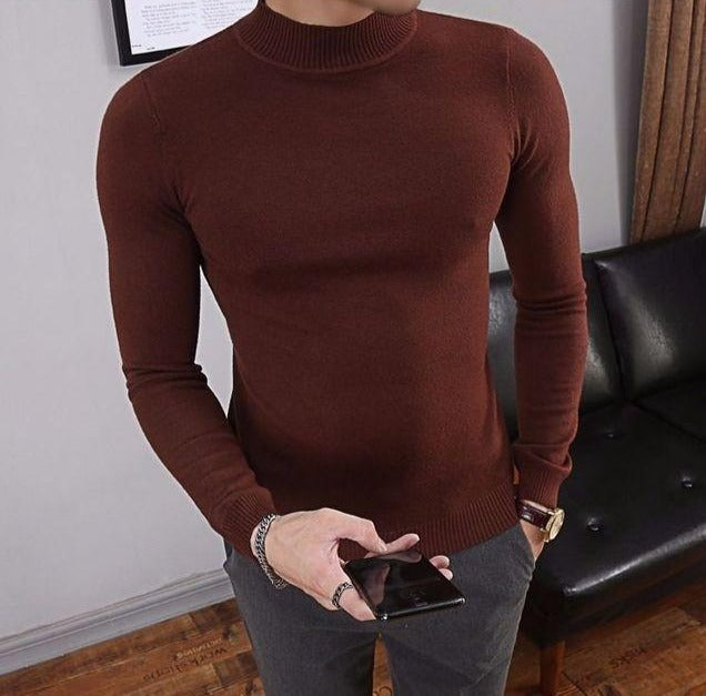 Sweater de Malha - Corte Slim e Conforto Uniforme para Camadas