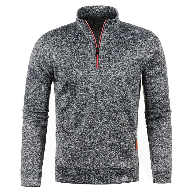 Francisco | Sweater de Malha Gola Hiperestruturada