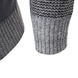 Sweater de Malha - Fecho Frontal e Acabamento Canelado para Uso Fácil