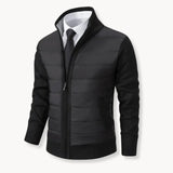 Sweater de Malha - Fecho Frontal e Acabamento Canelado para Uso Fácil