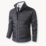 Sweater de Malha - Fecho Frontal e Acabamento Canelado para Uso Fácil