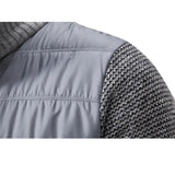 Sweater de Malha - Fecho Frontal e Acabamento Canelado para Uso Fácil