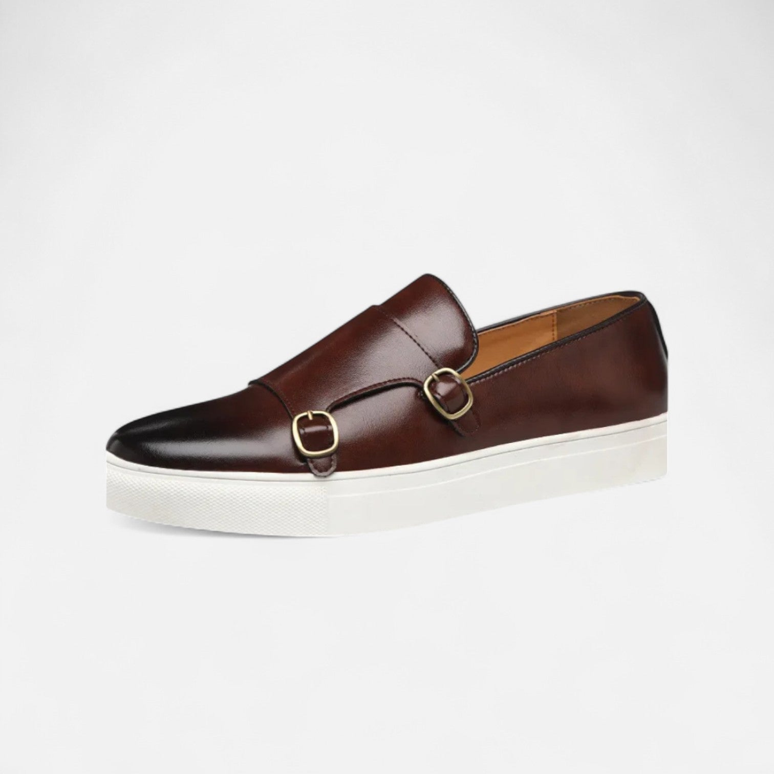 Mocassins - Vamp de Fivela & Slip On para Colocar e Retirar Facilmente