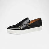 Mocassins - Vamp de Fivela & Slip On para Colocar e Retirar Facilmente