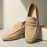 Mocassins – Abertura Slip On & Mistura Sintética com Sola Antiderrapante
