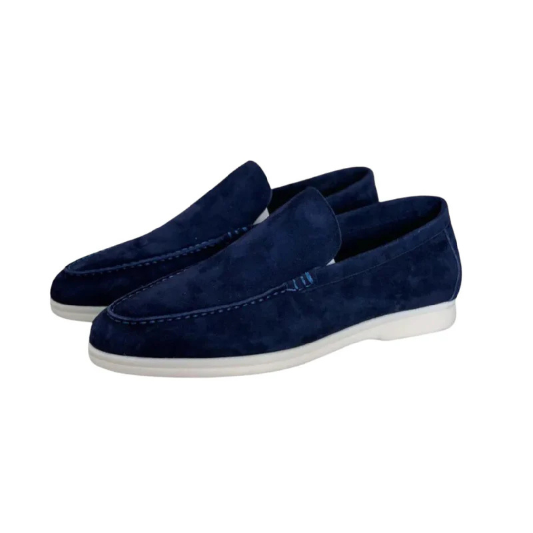 Mocassins – Parte Superior Slip On e Sola Acolchoada de Suporte