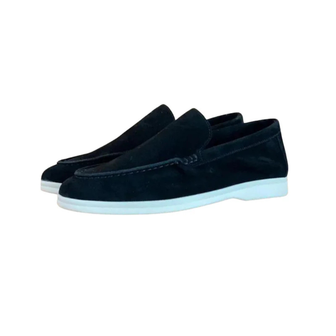 Mocassins – Parte Superior Slip On e Sola Acolchoada de Suporte
