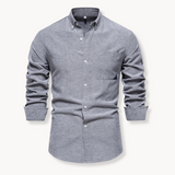 Camisa Oxford – Tecido Texturizado e Fluxo de Ar Respirável