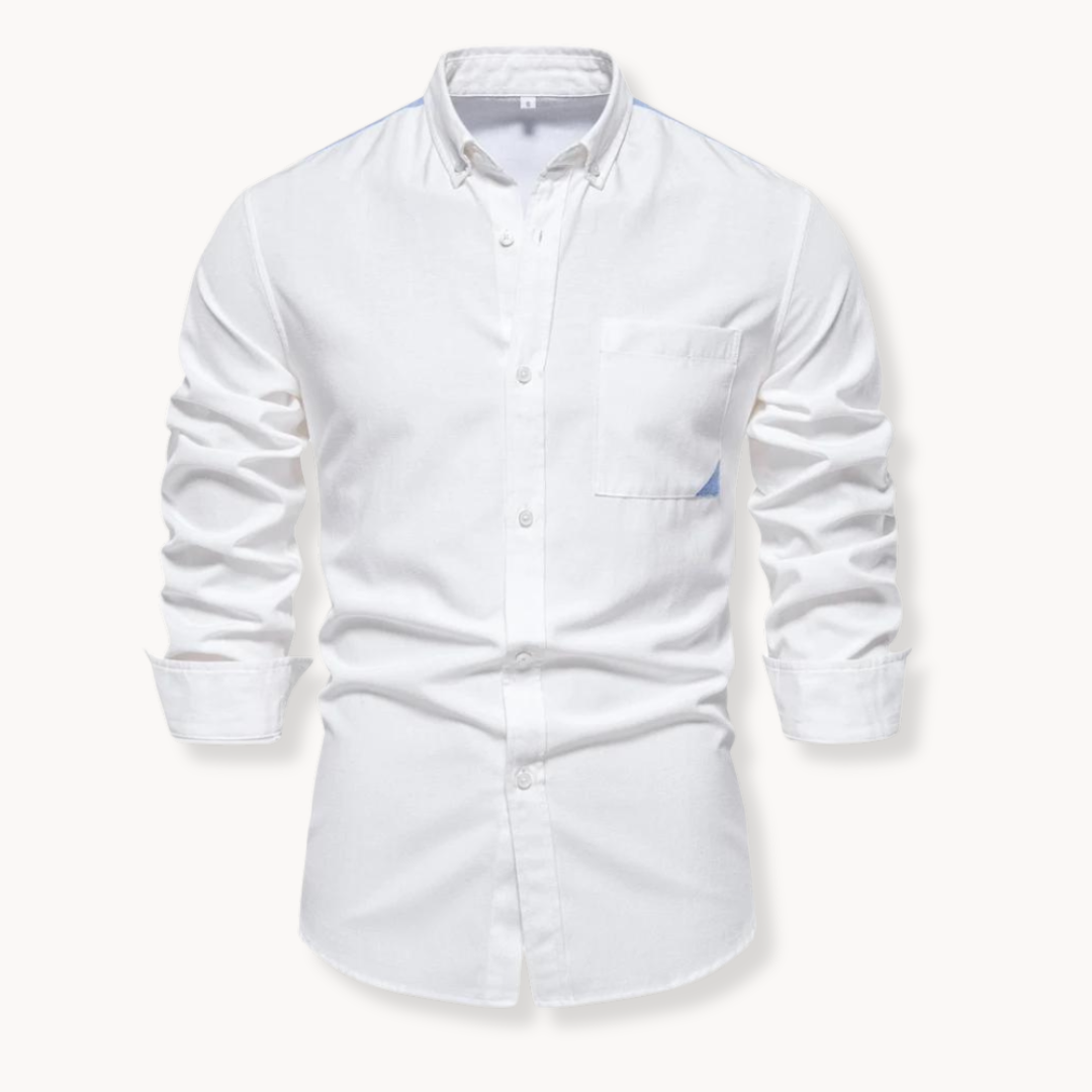 Camisa Oxford – Tecido Texturizado e Fluxo de Ar Respirável