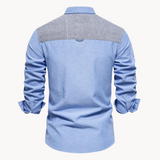 Camisa Oxford – Tecido Texturizado e Fluxo de Ar Respirável
