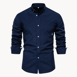Camisa Oxford – Tecido Texturizado e Fluxo de Ar Respirável