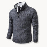 Sweater de Desempenho – Com Zíper de 1/4 e Ajuste Flexível