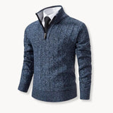 Sweater de Desempenho – Com Zíper de 1/4 e Ajuste Flexível