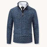 Sweater de Desempenho – Com Zíper de 1/4 e Ajuste Flexível