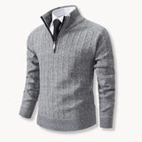 Sweater de Desempenho – Com Zíper de 1/4 e Ajuste Flexível