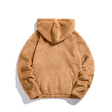 Pullover de Mistura de Pelúcia - Superfície Macia e Isolamento Quente