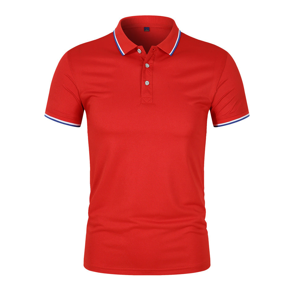 Polo – Colarinho Canellado em Tecido Respirável e Movimento Fácil dos Braços