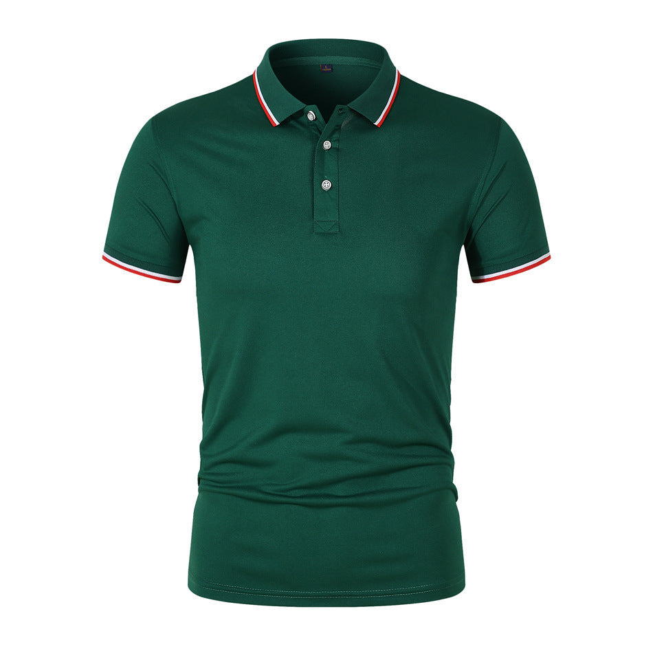 Polo – Colarinho Canellado em Tecido Respirável e Movimento Fácil dos Braços