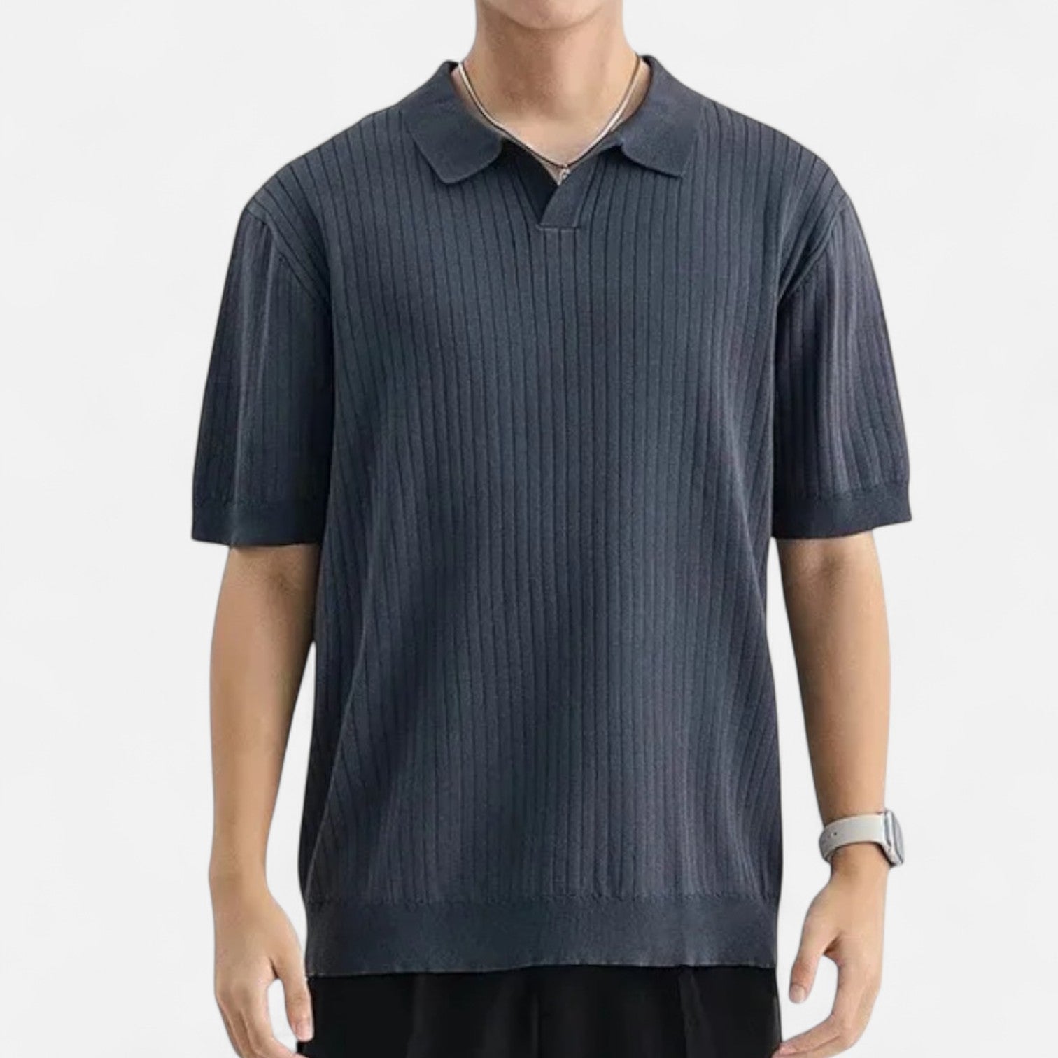 Camisa Polo - Malha Respirável e Movimento Fácil dos Braços