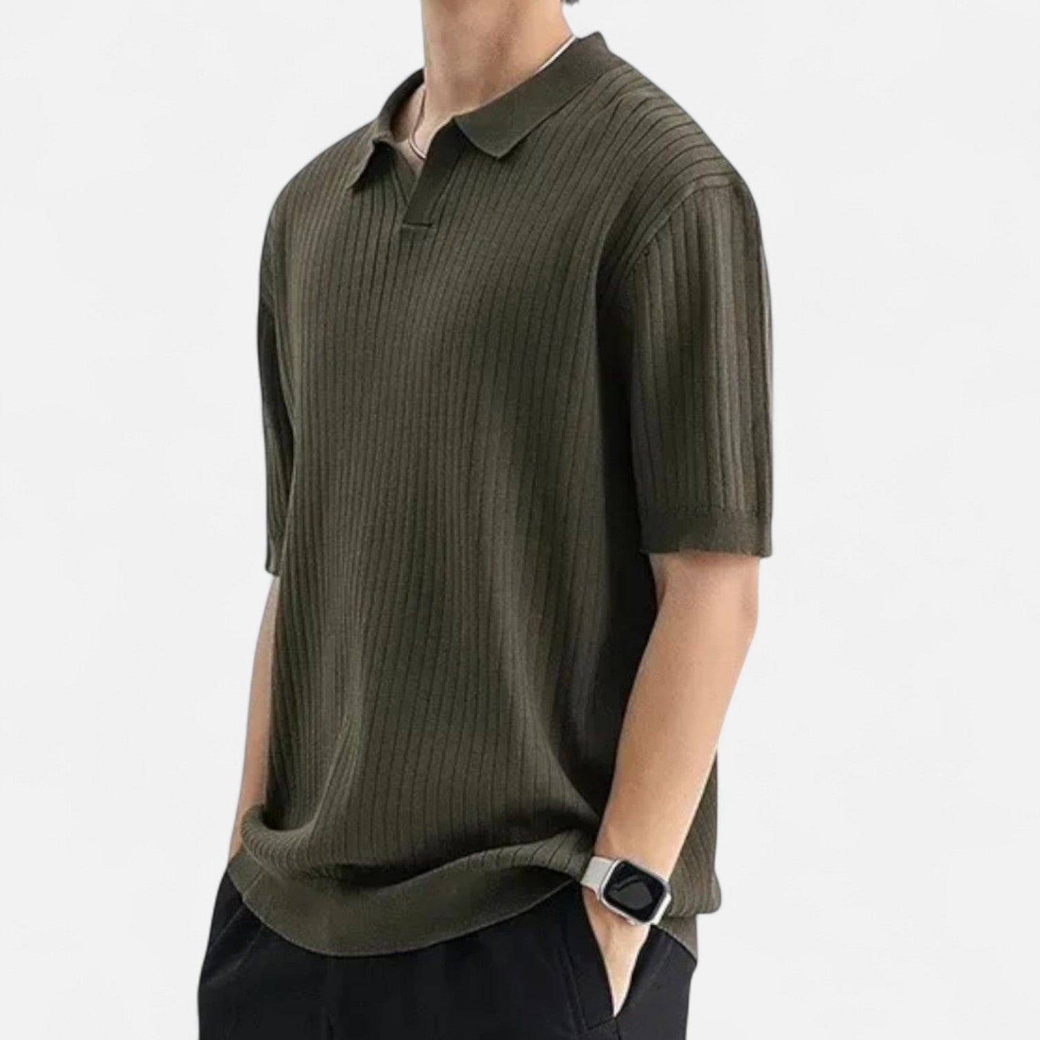 Camisa Polo - Malha Respirável e Movimento Fácil dos Braços