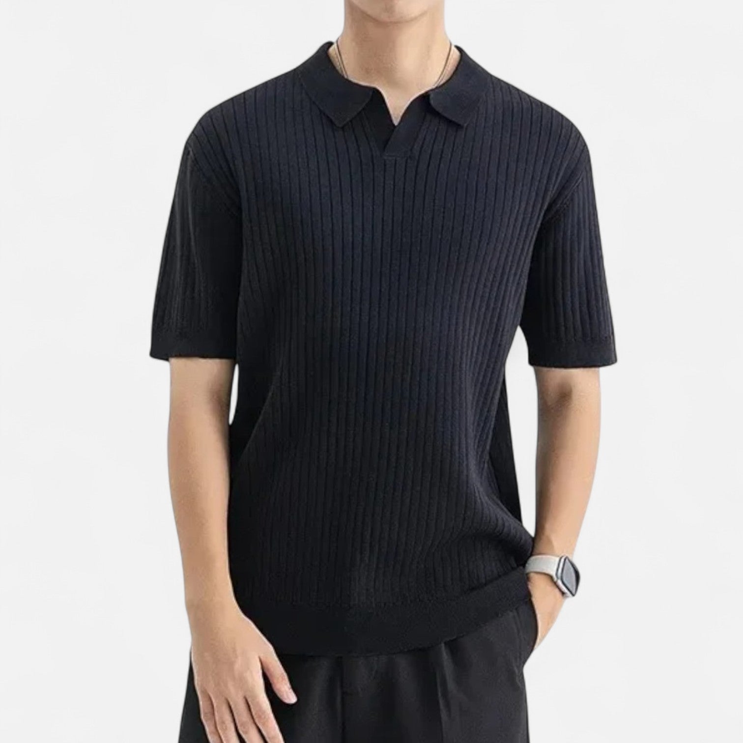 Camisa Polo - Malha Respirável e Movimento Fácil dos Braços