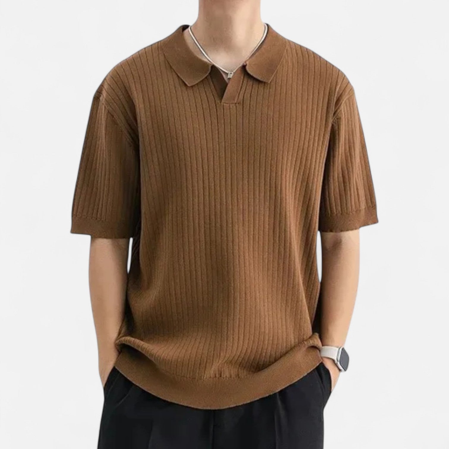 Camisa Polo - Malha Respirável e Movimento Fácil dos Braços