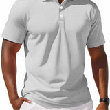 Camisola Polo – Corte Clássico & Mistura Respirável Mantém Fresco
