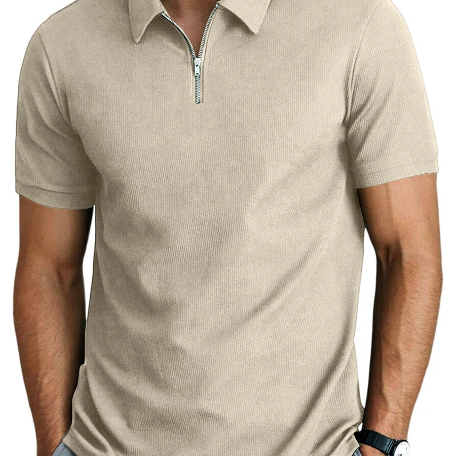 Camisa Polo - Mistura Leve e Ajuste Relaxado