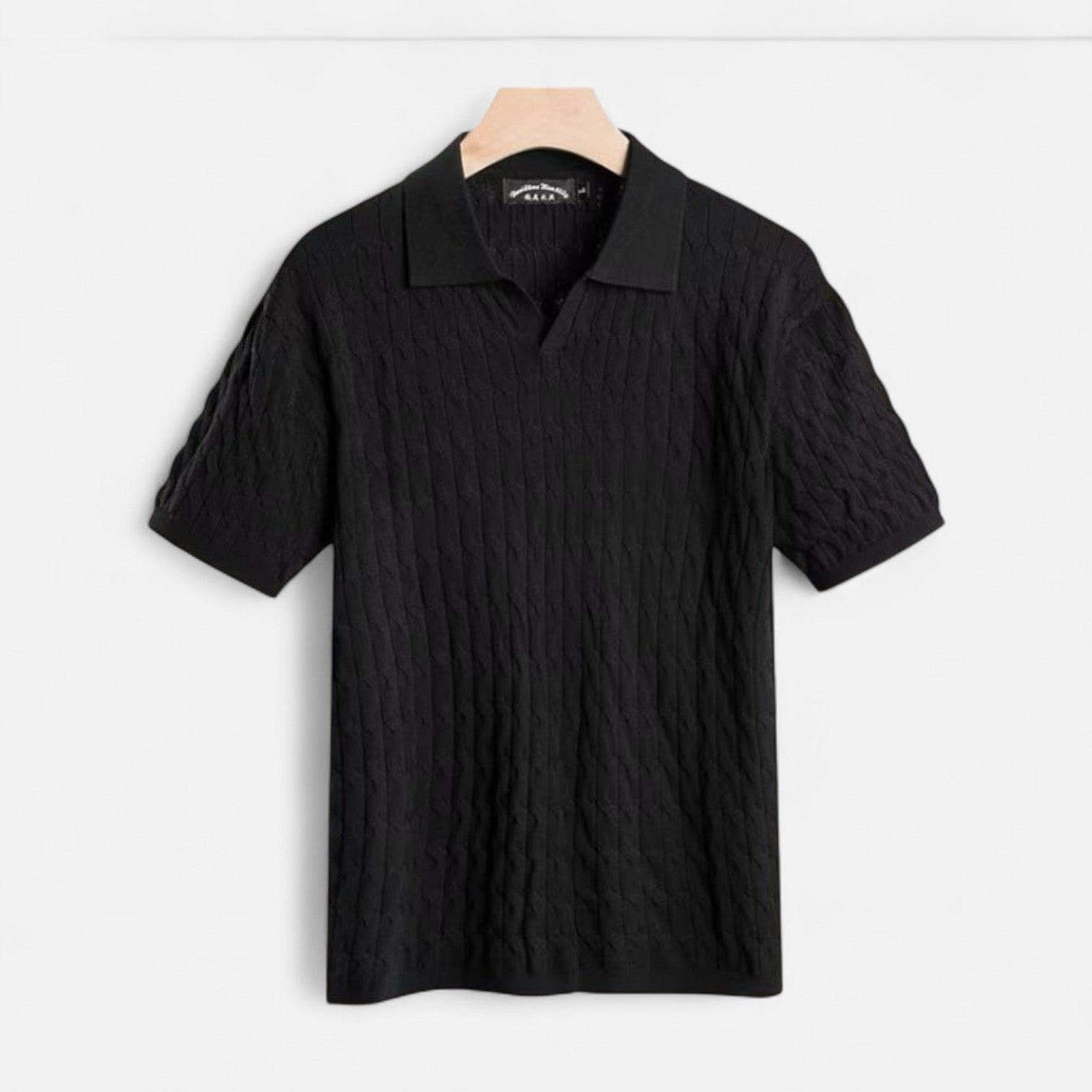 Camisa Polo - Textura Piqué Misturada & Corte Ajustado Para Conforto