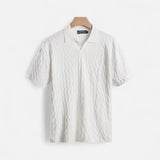 Camisa Polo - Textura Piqué Misturada & Corte Ajustado Para Conforto