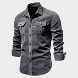Camisa Polo - Mistura de Poliéster com Colarinho e Toque Suave Respirável