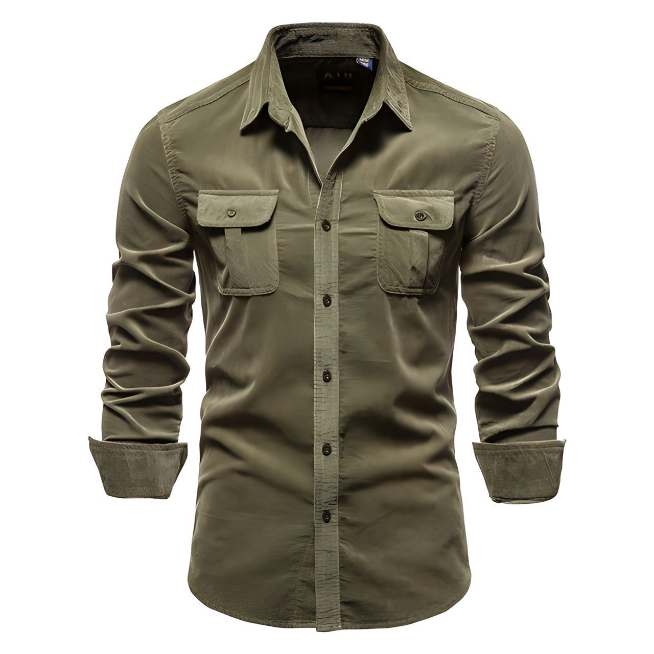 Camisa Polo - Mistura de Poliéster com Colarinho e Toque Suave Respirável