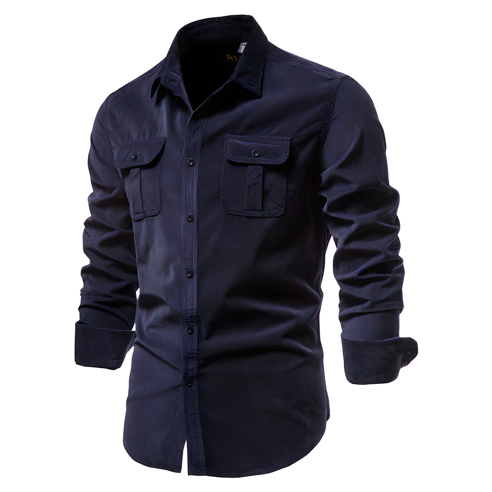 Camisa Polo - Mistura de Poliéster com Colarinho e Toque Suave Respirável