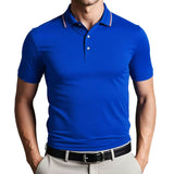 Camisa Polo - Mistura de Poliéster com Corte Slim e Ajuste Respirável