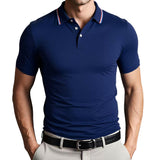 Camisa Polo - Mistura de Poliéster com Corte Slim e Ajuste Respirável