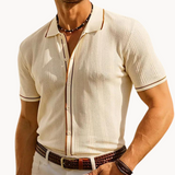 Camisa Polo - Manga Curta com Botões e Ajuste Respirável