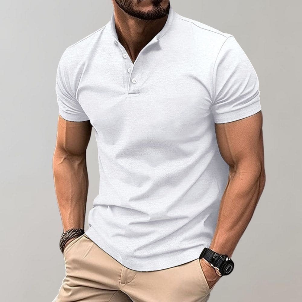 Camisa Polo – Corte Slim Clássico e Movimento Fácil
