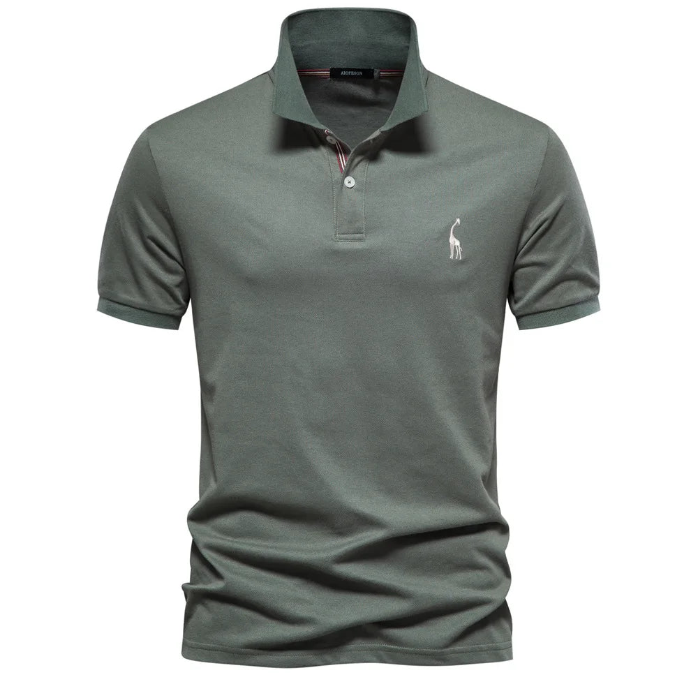 Polo - Corte Slim Ajustado e Mistura de Poliéster