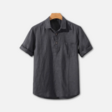 Camisa Polo – Colarinho de Mistura Suave e Ajuste Fresco e Respirável