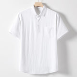 Camisa Polo – Colarinho de Mistura Suave e Ajuste Fresco e Respirável