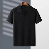 Camisa Polo - Mistura Suave com Colarinho Johnny e Movimento Fácil