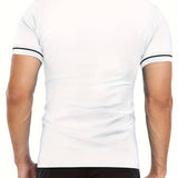 Camisa Polo – Mistura Suave, Corte Slim e Gola com Zíper Respirável