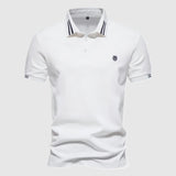 Camisa Polo - Corte Ajustado, Colarinho Clássico e Movimento Fácil