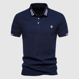 Camisa Polo - Corte Ajustado, Colarinho Clássico e Movimento Fácil