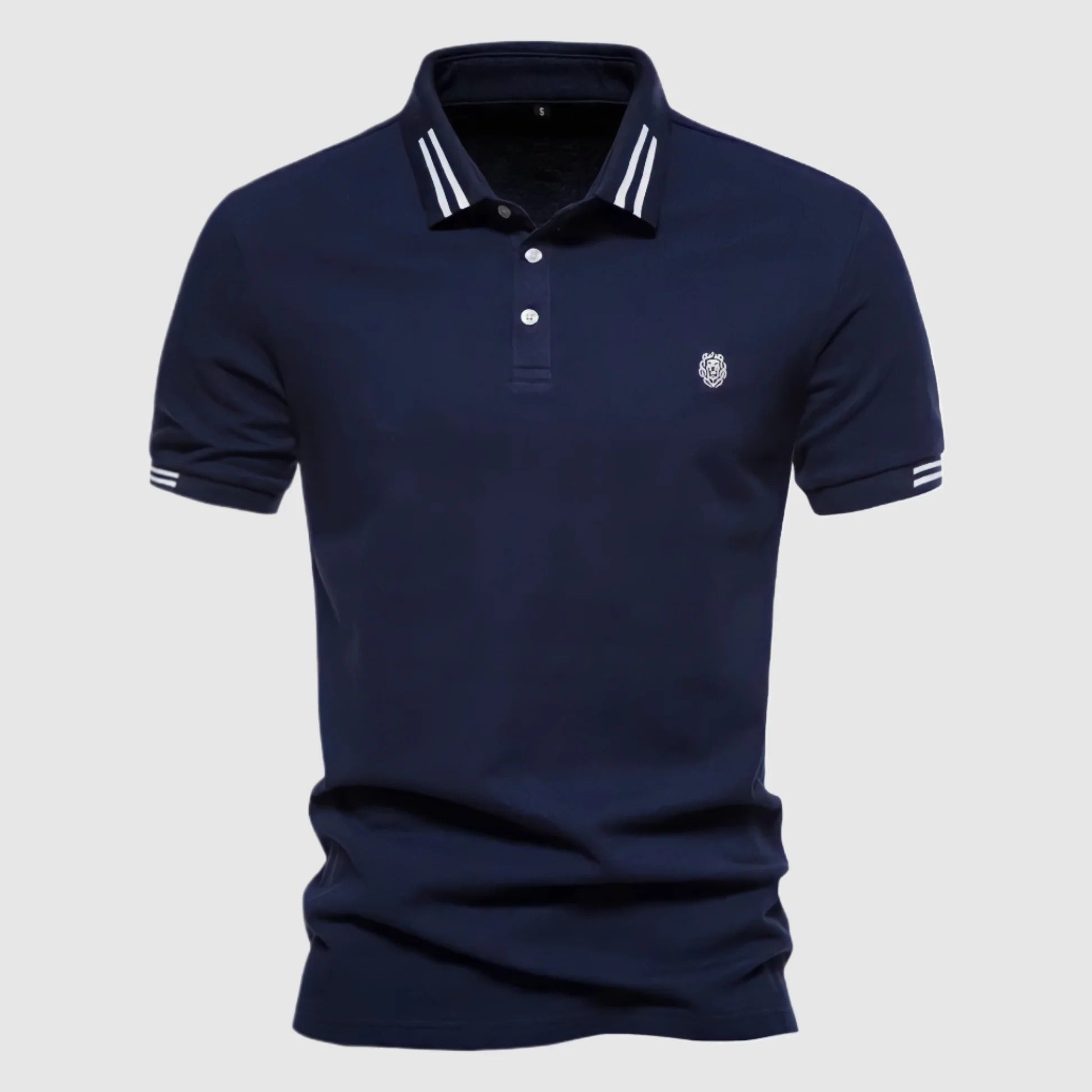 Camisa Polo - Corte Ajustado, Colarinho Clássico e Movimento Fácil