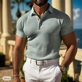 Camisa Polo - Corte Slim Ajustado e Ajuste em Mistura Respirável