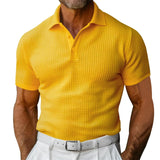 Camisa Polo - Corte Slim Ajustado e Ajuste em Mistura Respirável