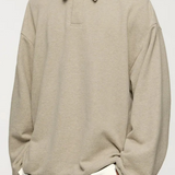 Sweater Polo - Gola de Malha Suave e Camadas Quentes