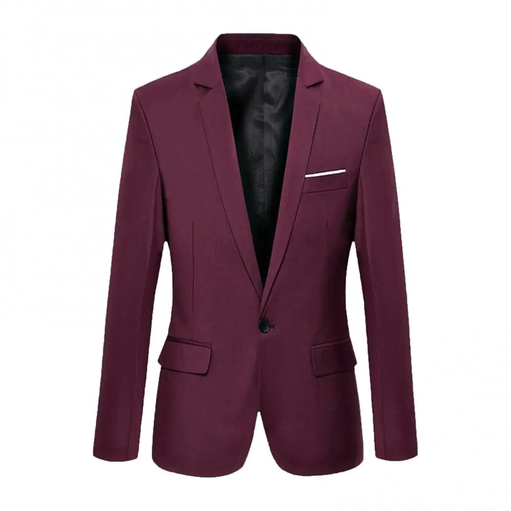 Blazer em Mistura de Poliéster - Ajuste Slim e Movimento Fácil